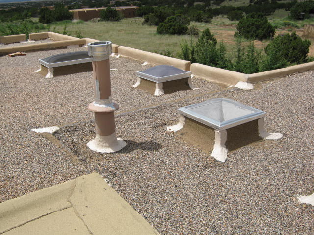 Tar and Gravel Reinforcement