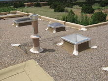 Tar and Gravel Reinforcement